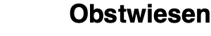 Obstwiesen